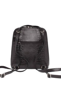 небольшой женский рюкзак eden black caiman lakestone фото 3