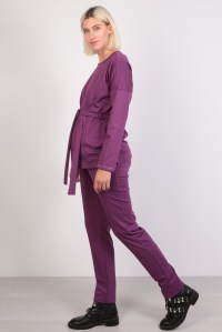костюм брюки и свитшот джерси лиловый для беременных и кормления euromama фото 5