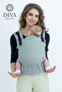 эрго-рюкзак для новорожденных diva basico argento one  diva basico фото 6
