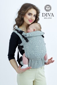эрго-рюкзак для новорожденных diva basico argento one  diva basico фото 5