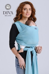 трикотажный слинг для новорожденных diva stretchy, cielo diva milano фото 4