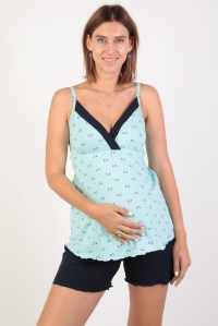 пижама ментол для беременных и кормящих euromama