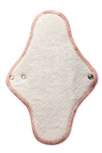 многоразовая женская прокладка для критических дней регуляр, персик ecolavanda фото 3